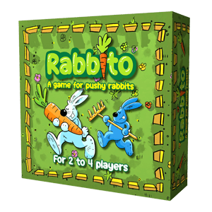 Rabbito: A board game for pushy rabbits