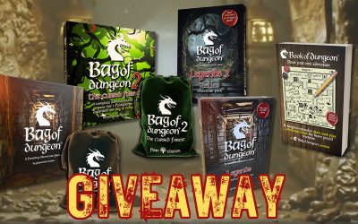 A LEGENDARY GIVEAWAY! The full Bag of Dungeon set